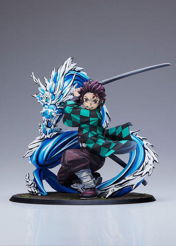 Estatua aniplex demon slayer kimetsu no yaiba tanjiro kamado 1 - 8 ver.19 cm