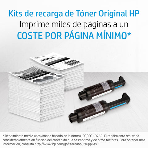 Kit hp recarga toner 153a laserjet tank negro