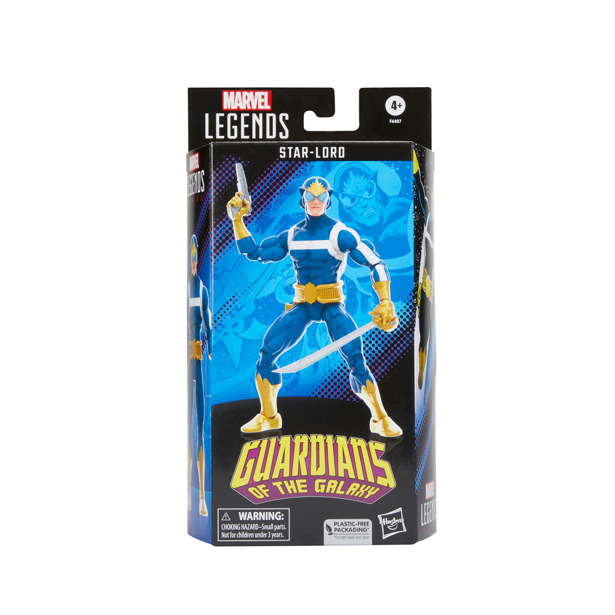 Figura hasbro marvel legends guardianes de la galaxia star -  lord