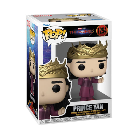 Funko pop the marvels prince yan 69236