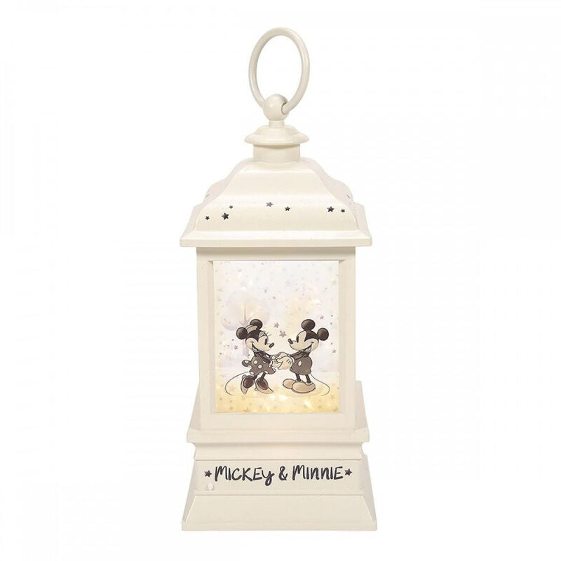 Farolillo de purpurina enesco disney mickey & minnie
