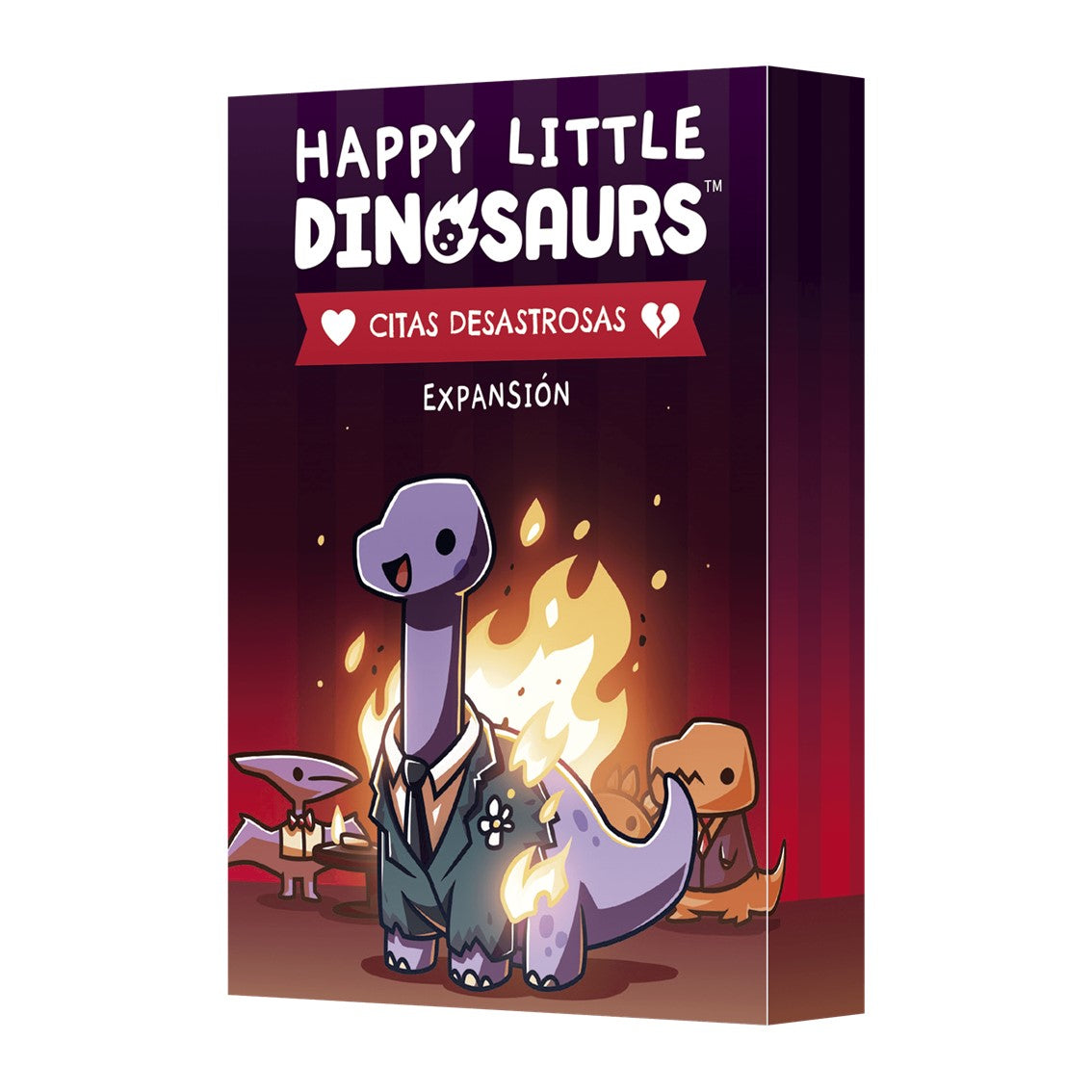 Juego de mesa happy little dinosaurs citas desastrosas edad recomendada 8 años