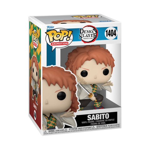 Funko pop demon slayer kimetsu no yaiba sabito sin mascara 72131
