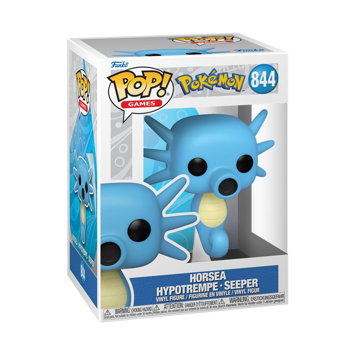 Funko pop pokemon horsea 74629