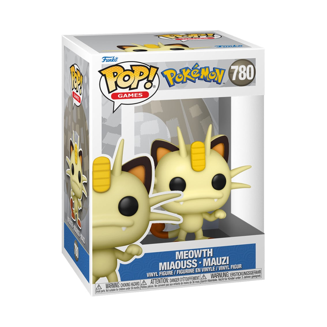 Funko pop pokemon meowth 74630