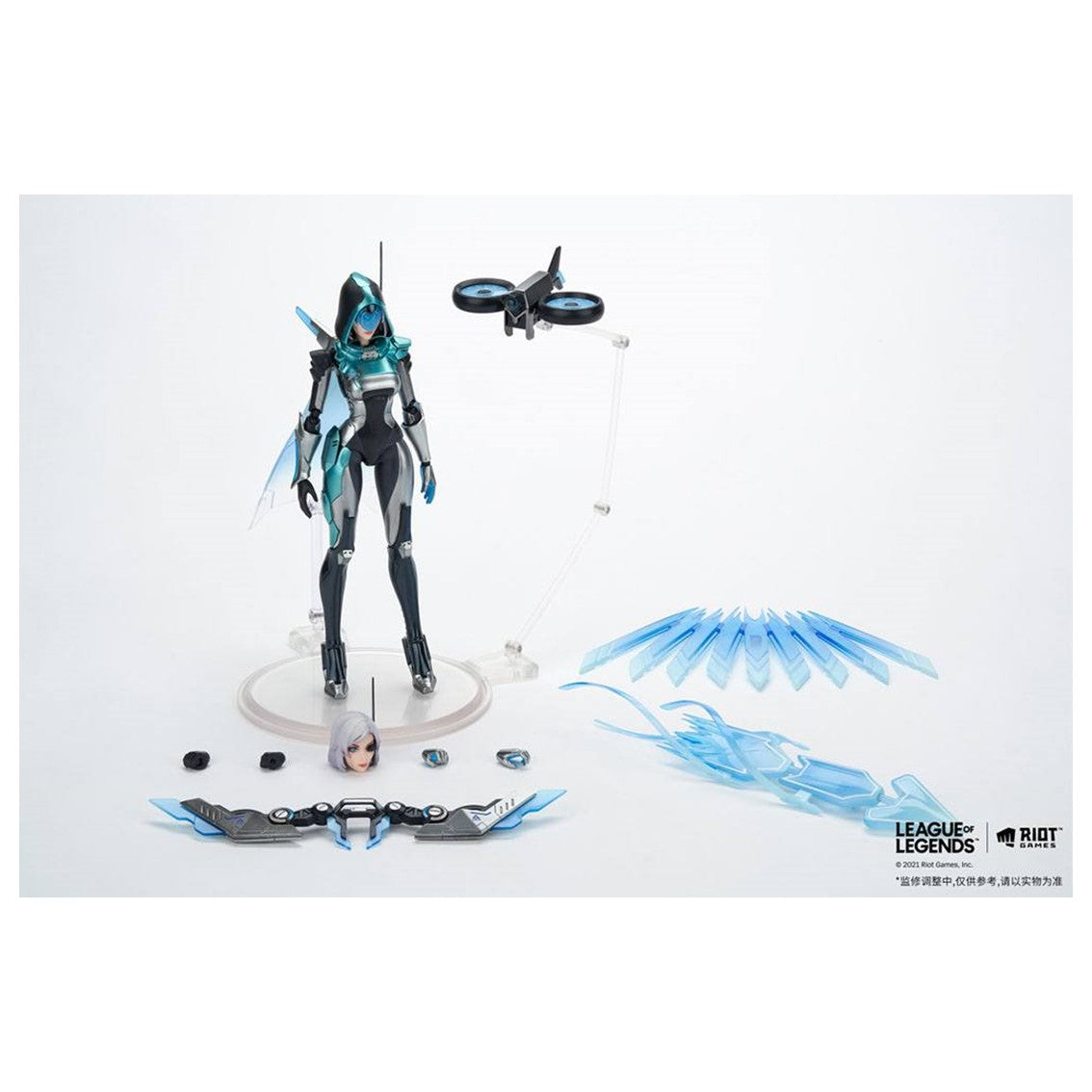 Figura aniplex league of legends project ashe