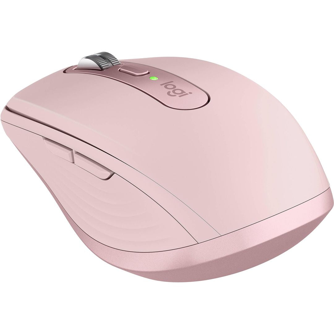 Mouse raton logitech mx anywhere 3s wireless inalambrico bluetooth rosa