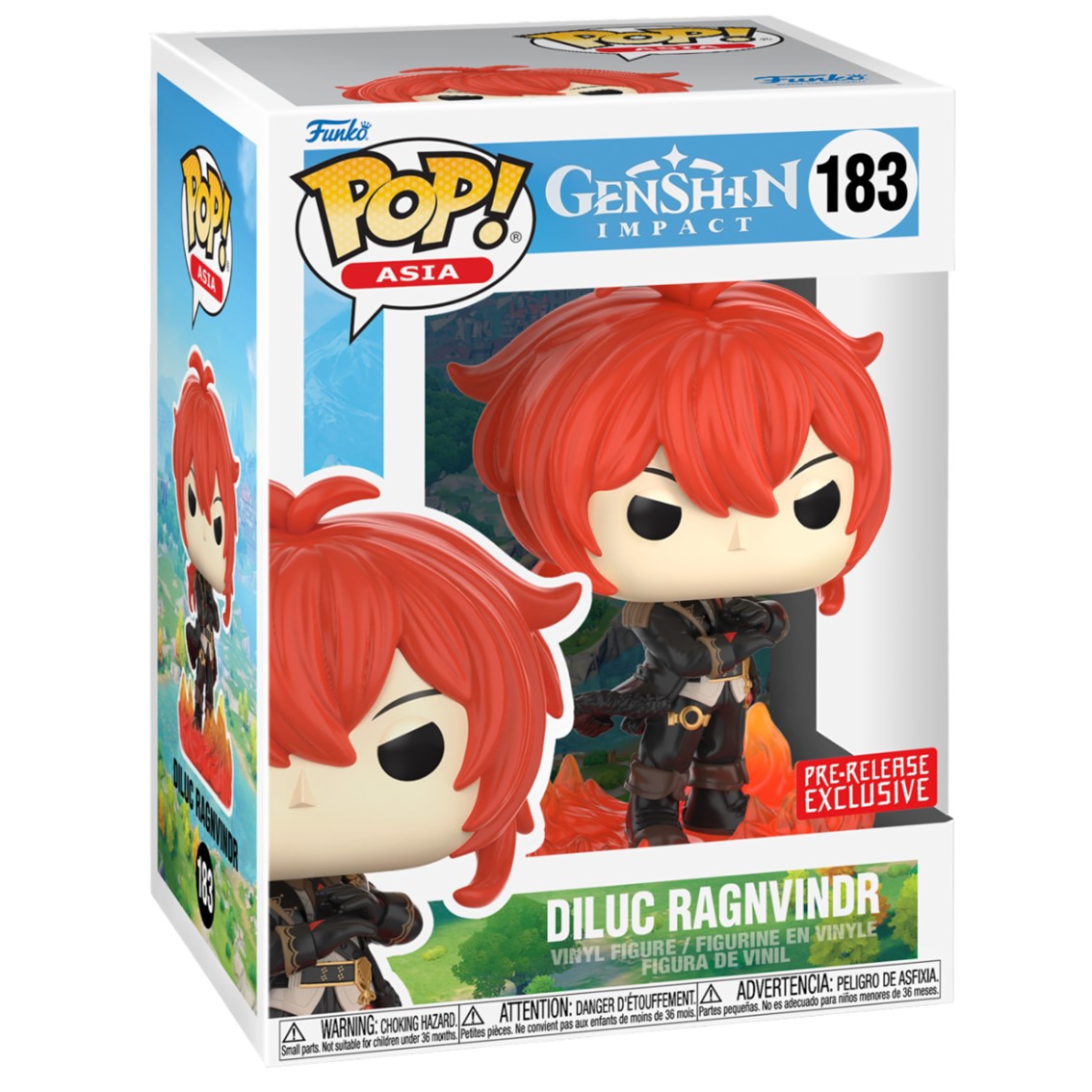 Funko pop videojuegos genshin impact s2 diluc ragnvindr 80895