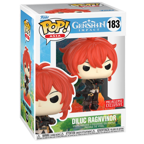 Funko pop videojuegos genshin impact s2 diluc ragnvindr 80895