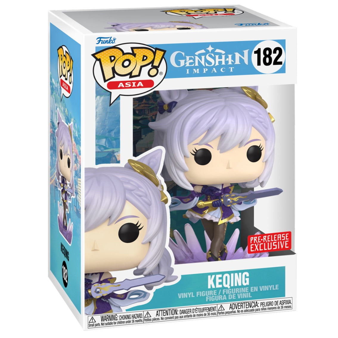 Funko pop videojuegos genshin impact s2 keqing 80897