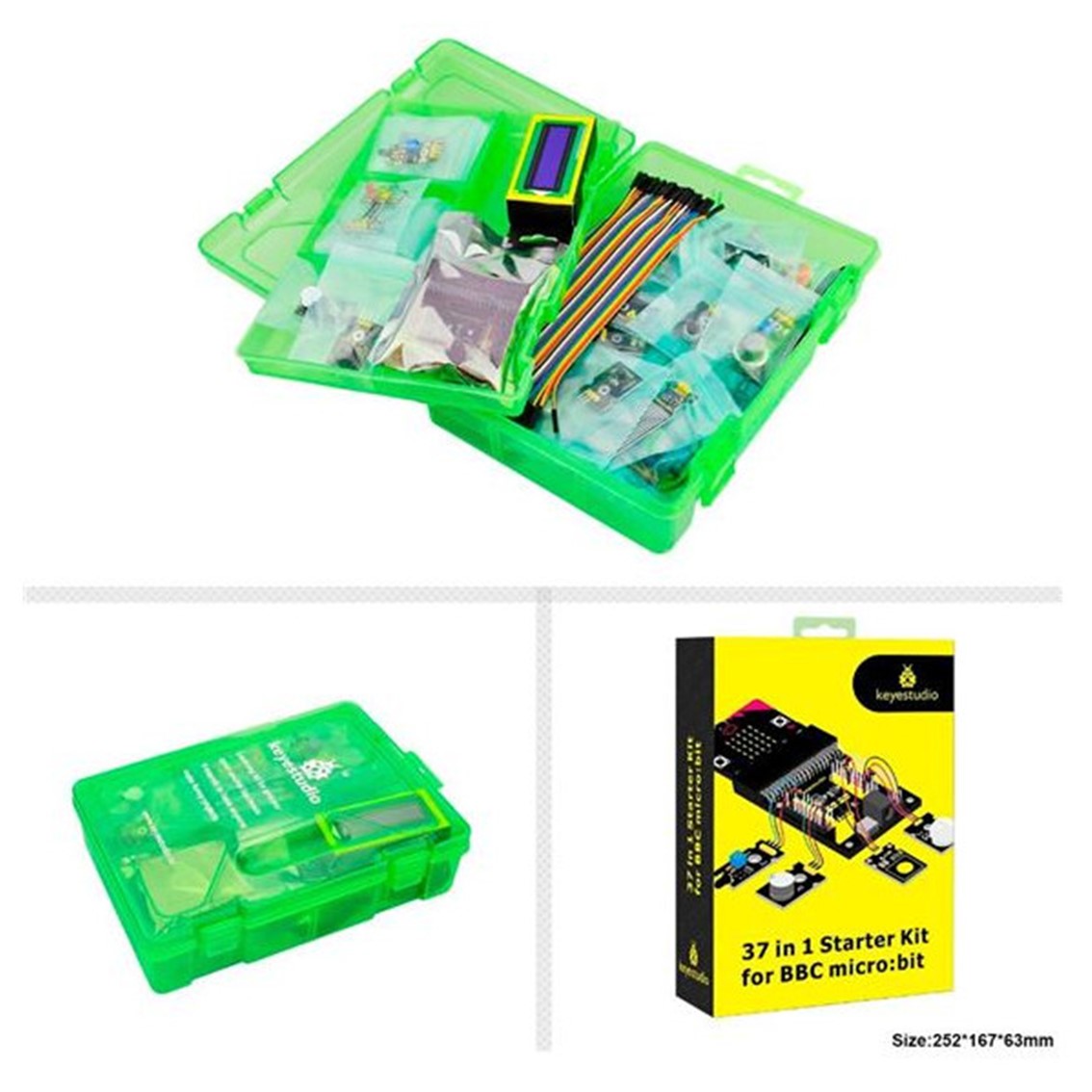 Kit de sensores inteligentes micro:bit 37 en 1 starter kit
