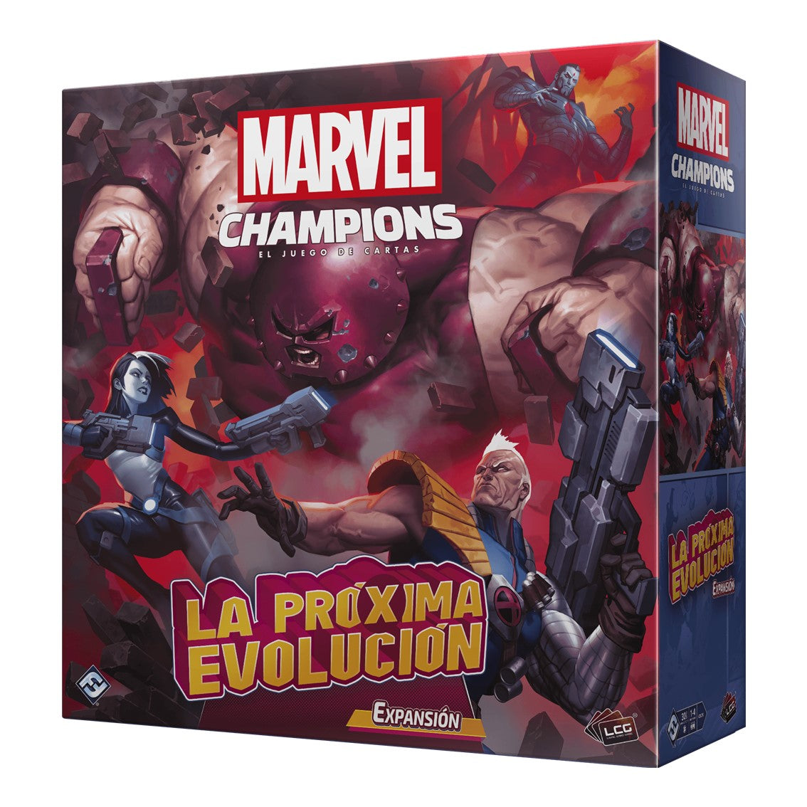 Juego de mesa marvel champions la proxima evolucion edad recomendada 14 años