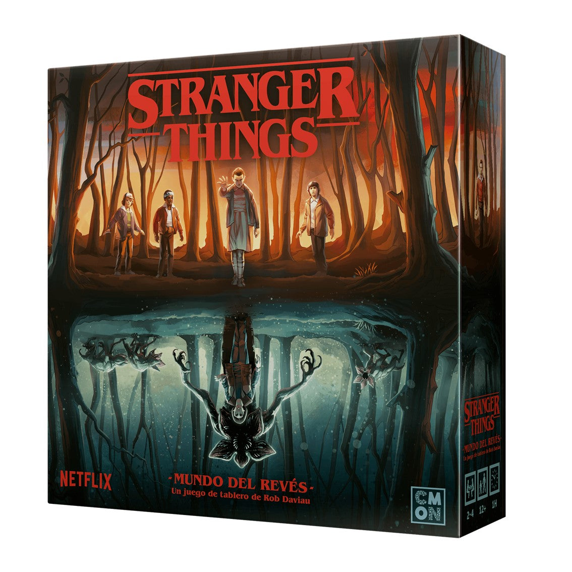 Juego de mesa stranger things mundo del reves edad recomendada 12 años