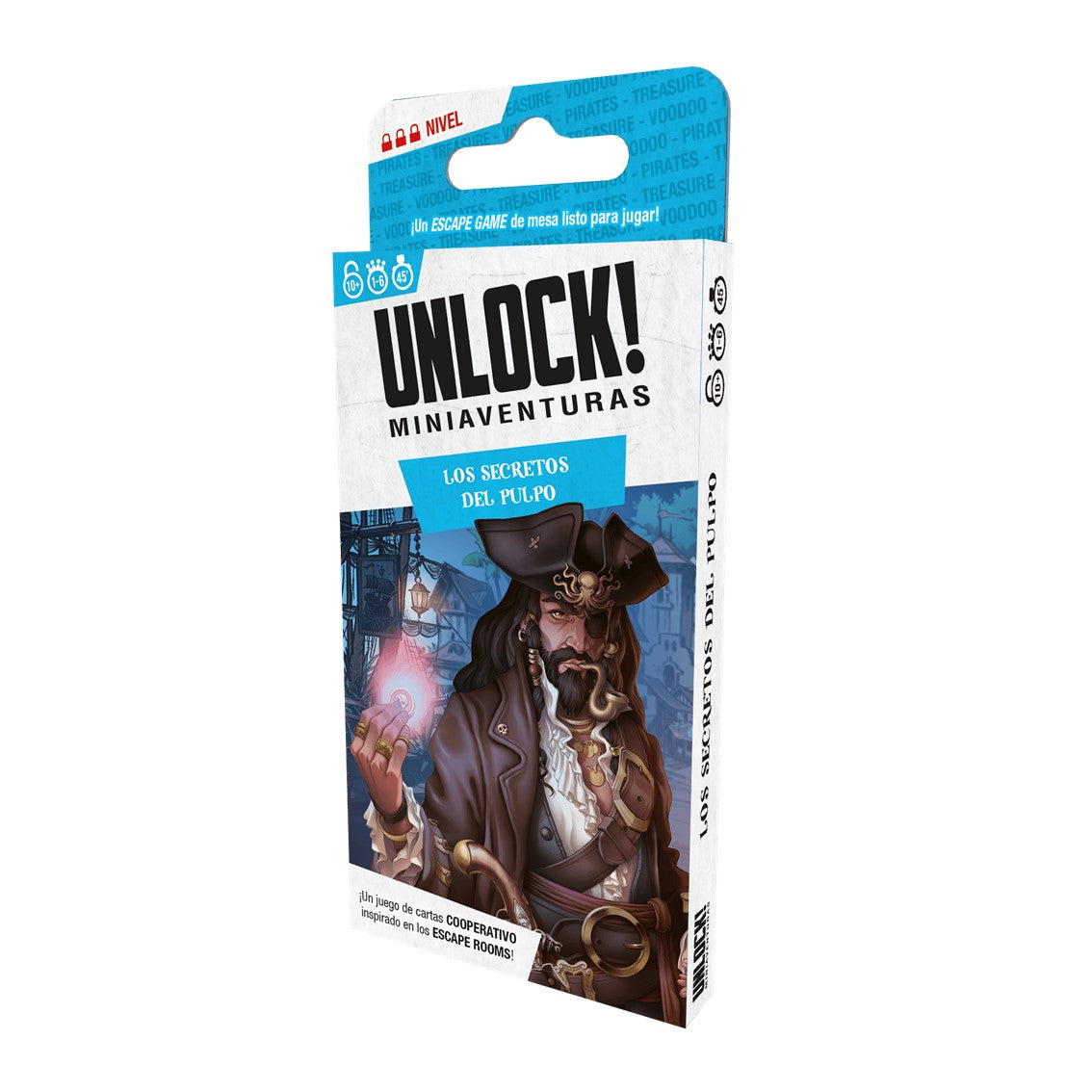 Juego de mesa unlock! miniaventuras los secretos del pulpo edad recomendada 10 años