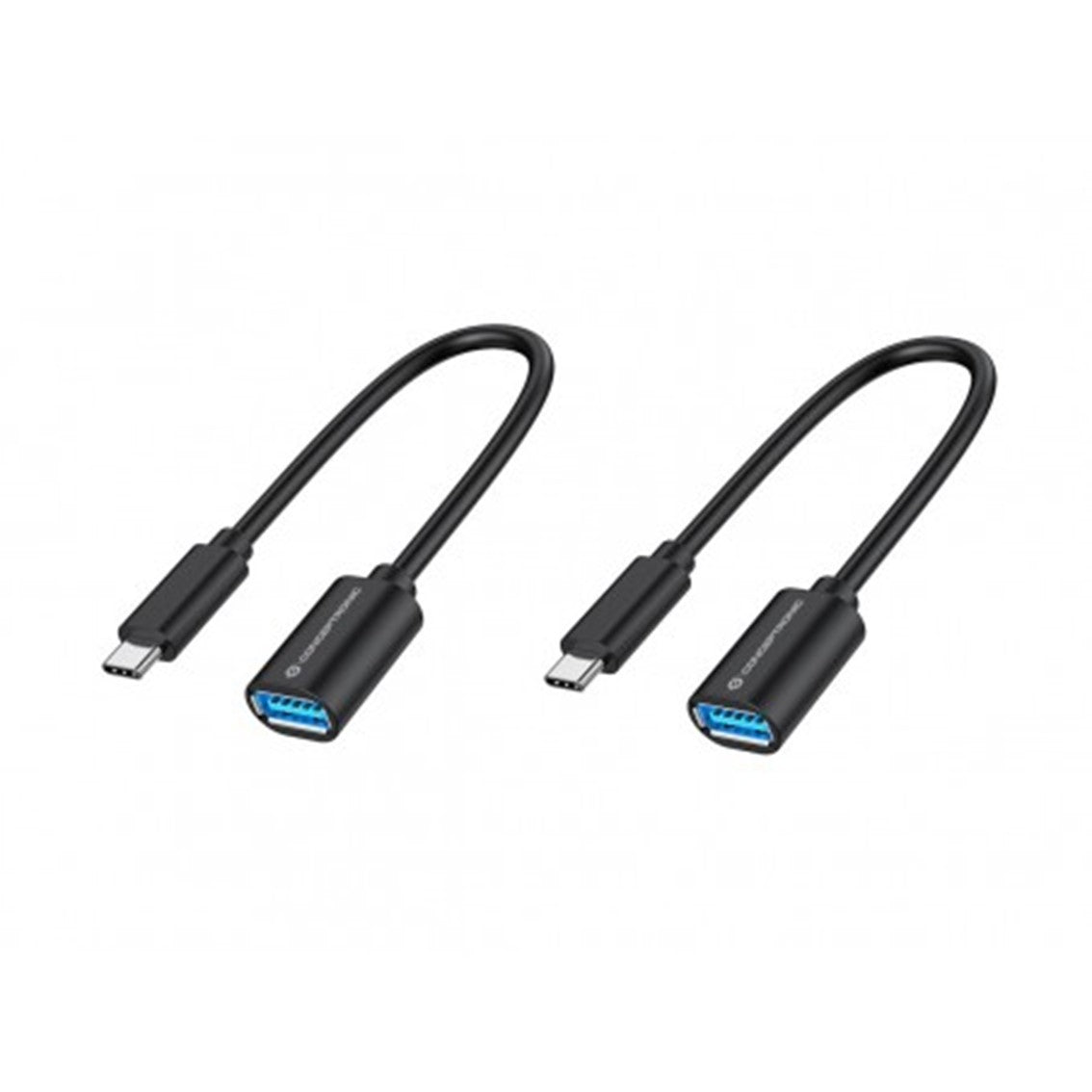 Adaptador usb tipo c a usb tipo a conceptronic 20cm -  macho - hembra -  pack 2 unidades