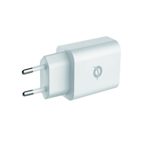 Cargador conceptronic carga rapida pd 1 puerto usb tipo c althea - 25w - blanco