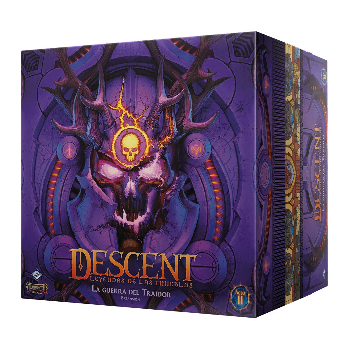 Juego de mesa descent: la guerra del traidor edad recomendada 14 años