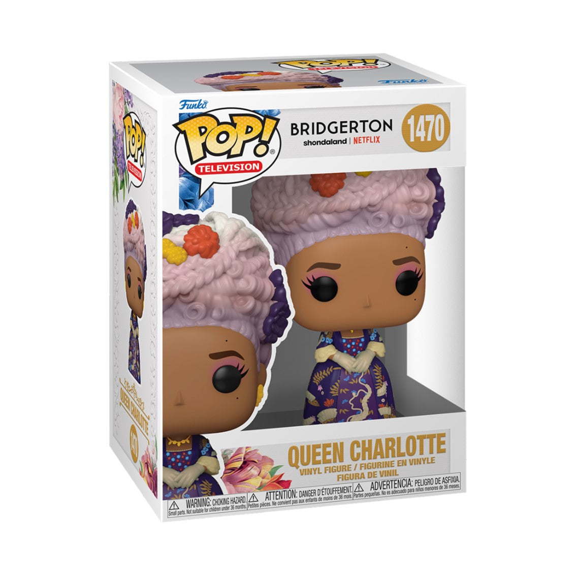 Funko pop series tv bridgerton queen charlotte 72206