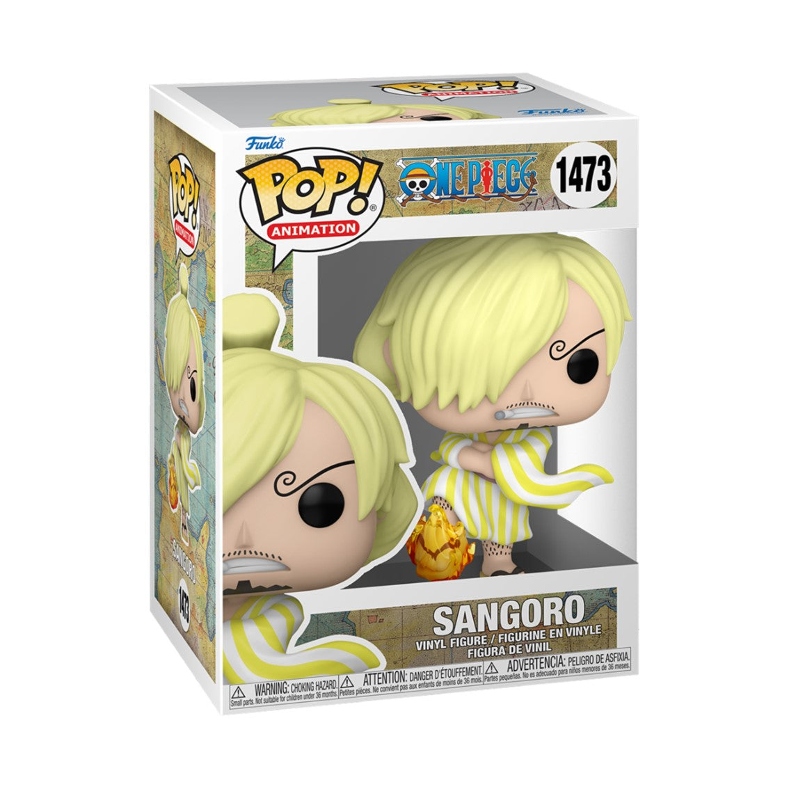 Funko pop one piece sangoro sanji wano 72108