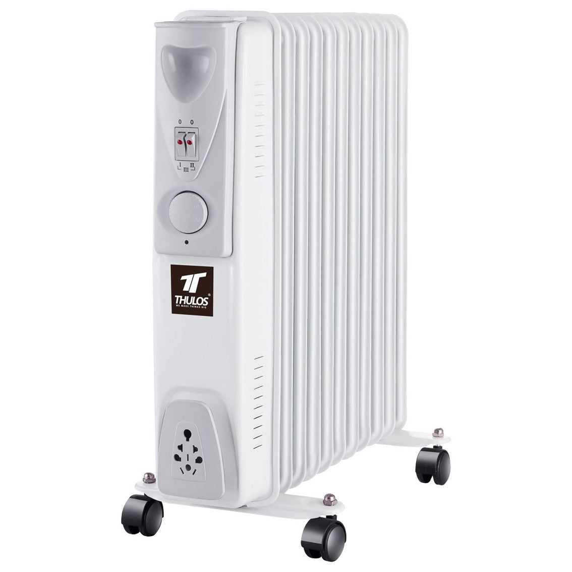 Mini radiador de aceite thulos th - rac2003 2500w