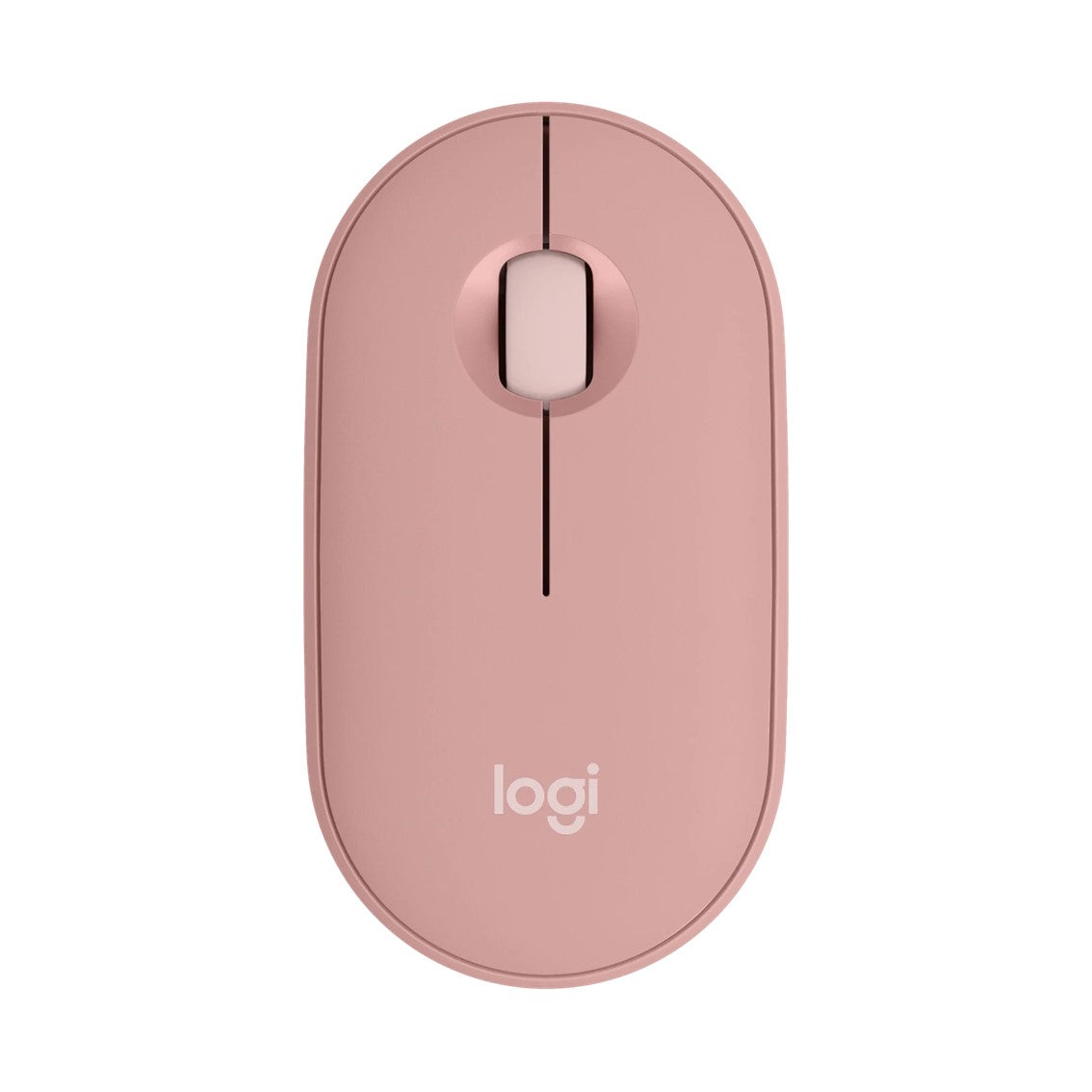 Raton inalambrico pebble mouse 2 m350s rosa bluetooth