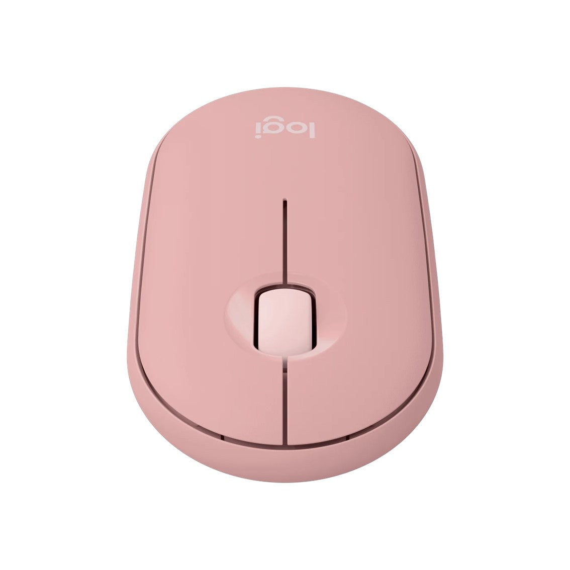 Raton inalambrico pebble mouse 2 m350s rosa bluetooth