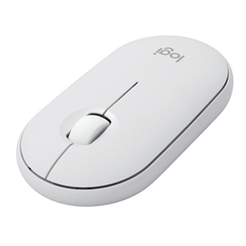 Raton inalambrico pebble mouse 2 m350s blanco bluetooth