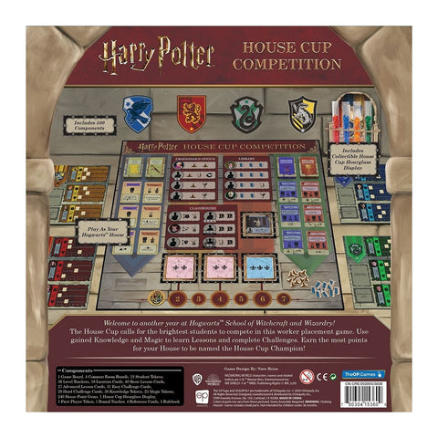 Juego de mesa harry potter house cup competition edad recomendada 11 años (ingles)