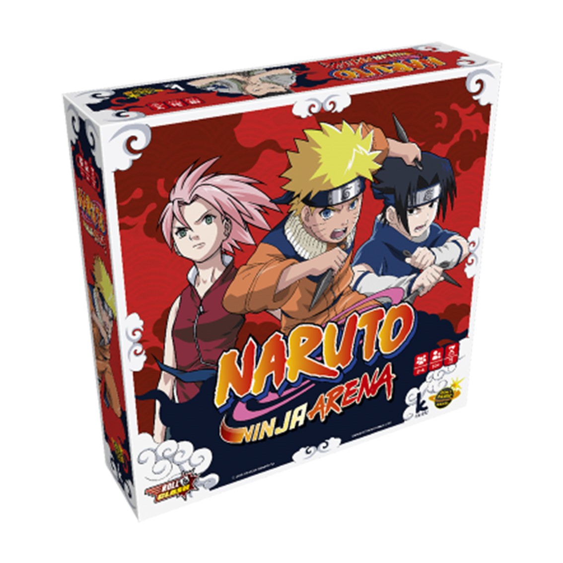 Juego de mesa naruto ninja arena edad recomendada 10 años (ingles)