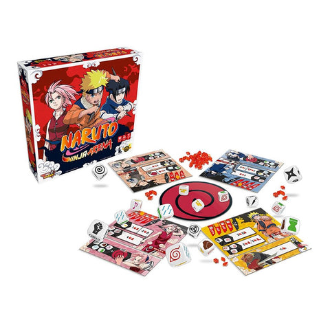 Juego de mesa naruto ninja arena edad recomendada 10 años (ingles)