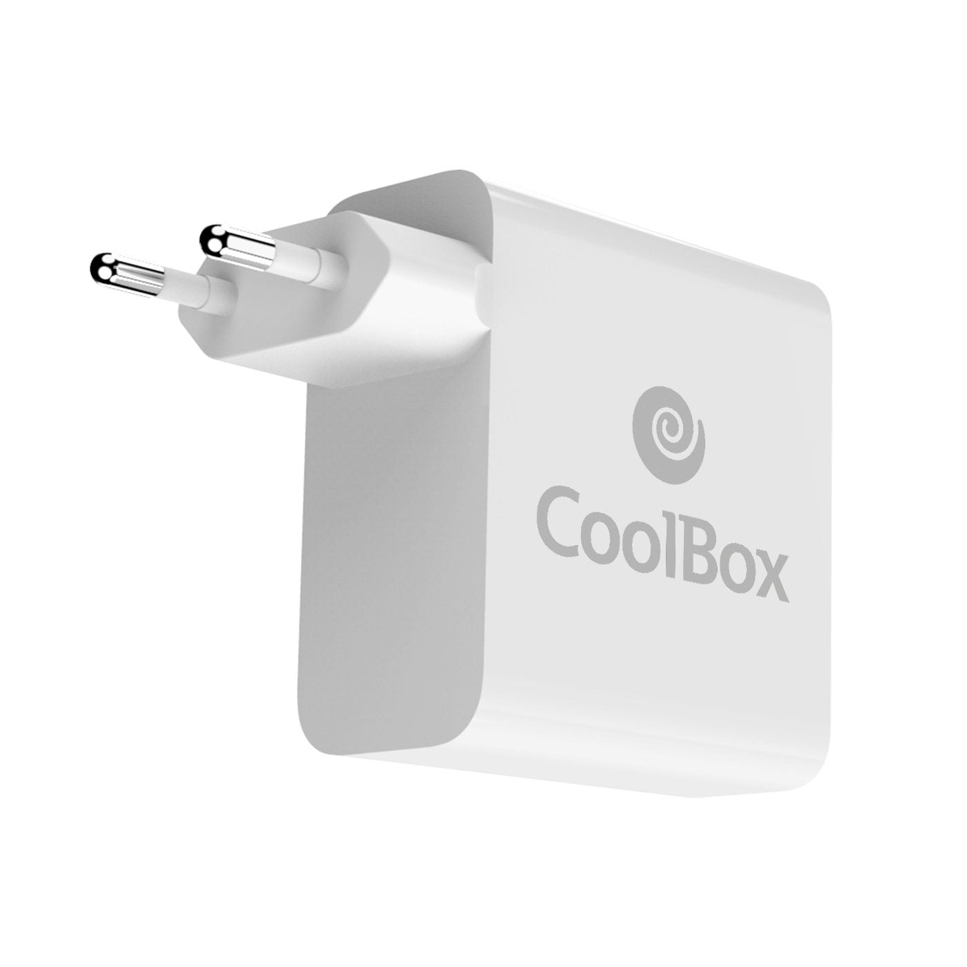 Cargador usb de pared coolbox 100w 2 x usb tipo a - 2 x usb tipo c