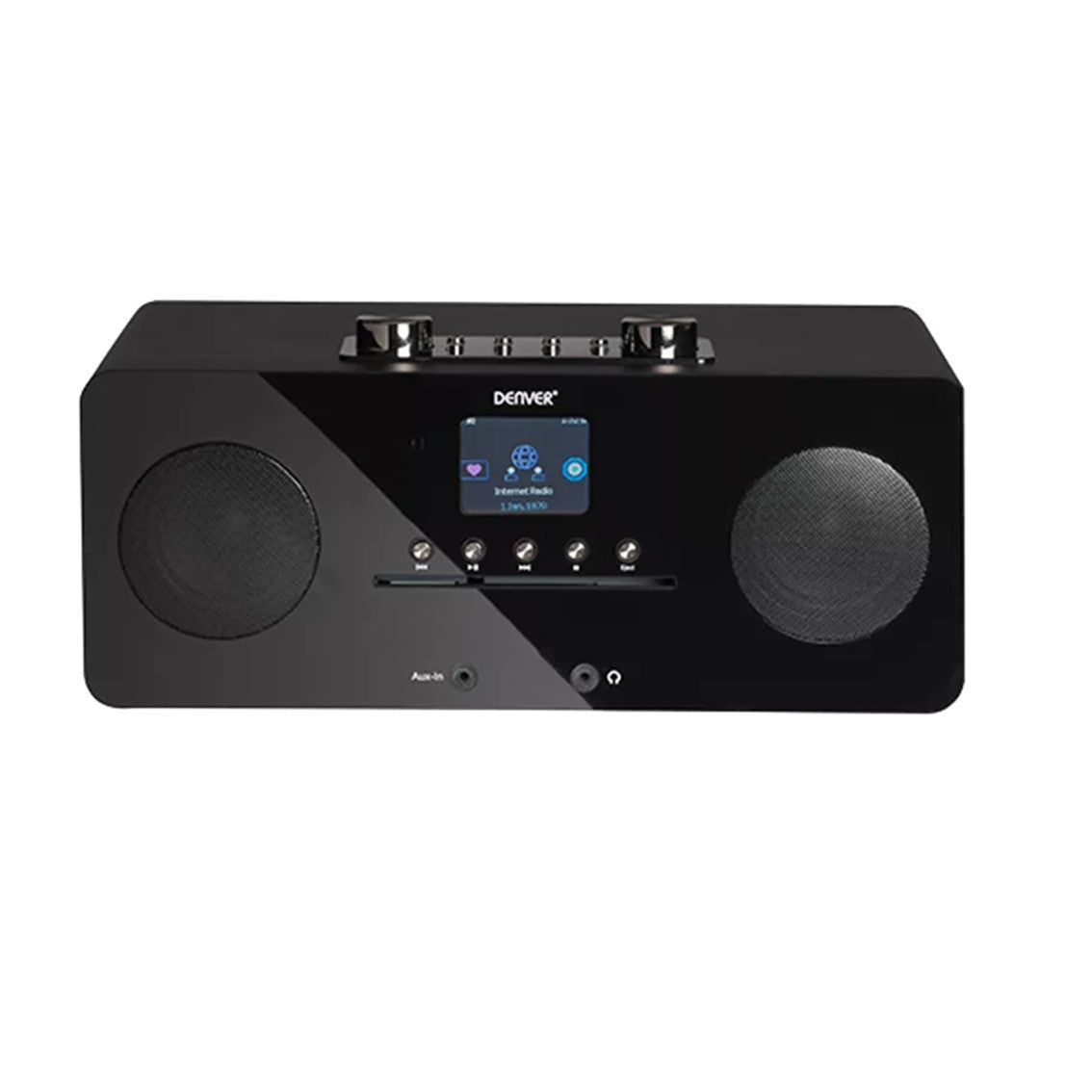 Radio denver mir - 260black - radio fm - cd - aux - bluetooth - wifi - 20w