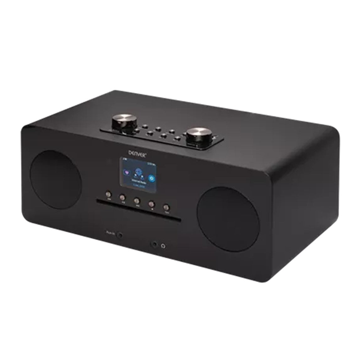 Radio denver mir - 260black - radio fm - cd - aux - bluetooth - wifi - 20w