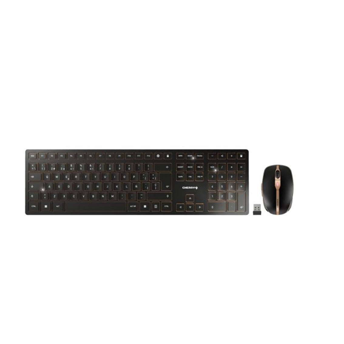 Kit teclado + raton inalambrico cheery dw 9100 slim