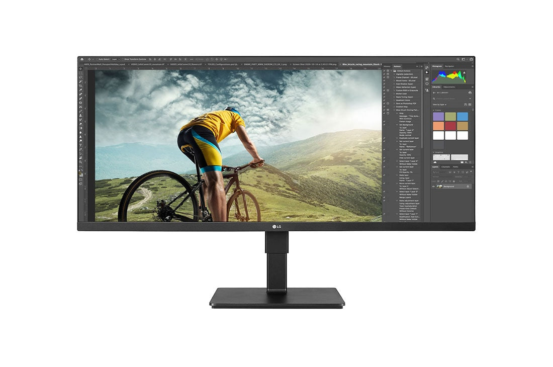 Monitor led ips lg 34bn670p 34pulgadas 2560 x 1080 5ms hdmi displayport reg. altura altavoces