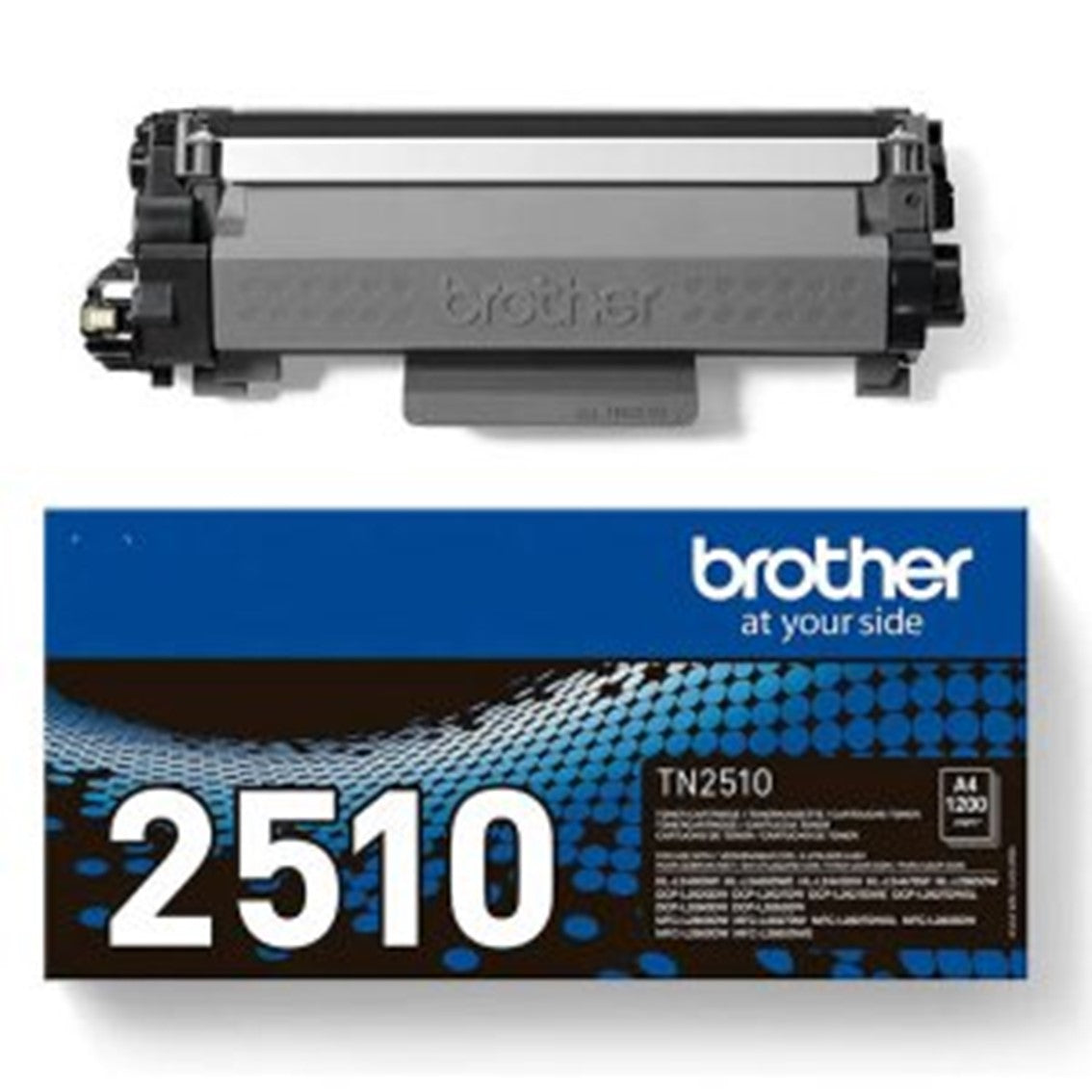 Toner brother tn2510 negro 1.200 paginas