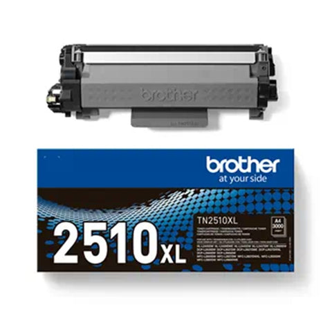 Toner brother tn2510xl negro 3000 paginas