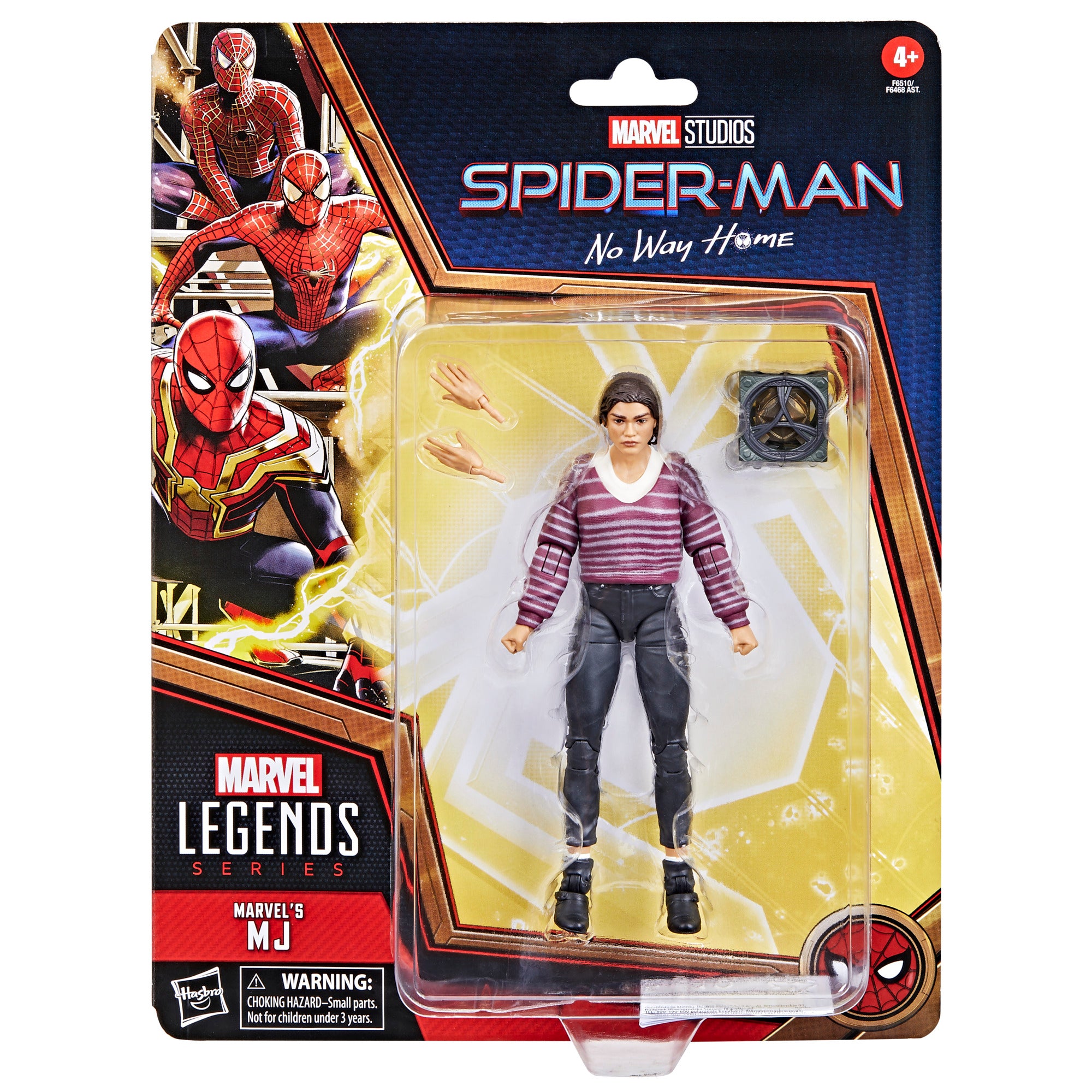 Figura hasbro marvel legends series spider - man no way home mj