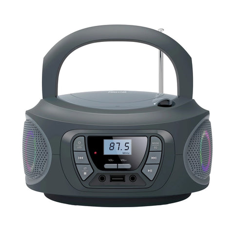 Radio cd fonestar boom - one - g usb gris