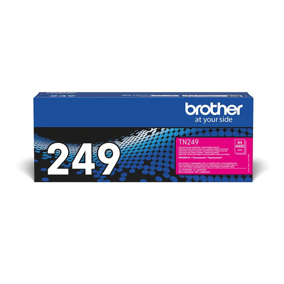 Toner brother tn249m magenta 4000 paginas