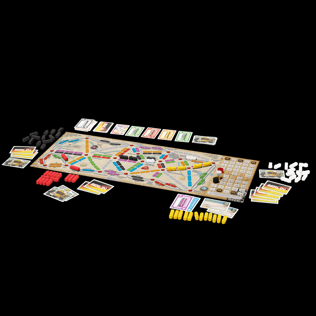 Juego de mesa ¡aventureros al tren! berlín pegi 8