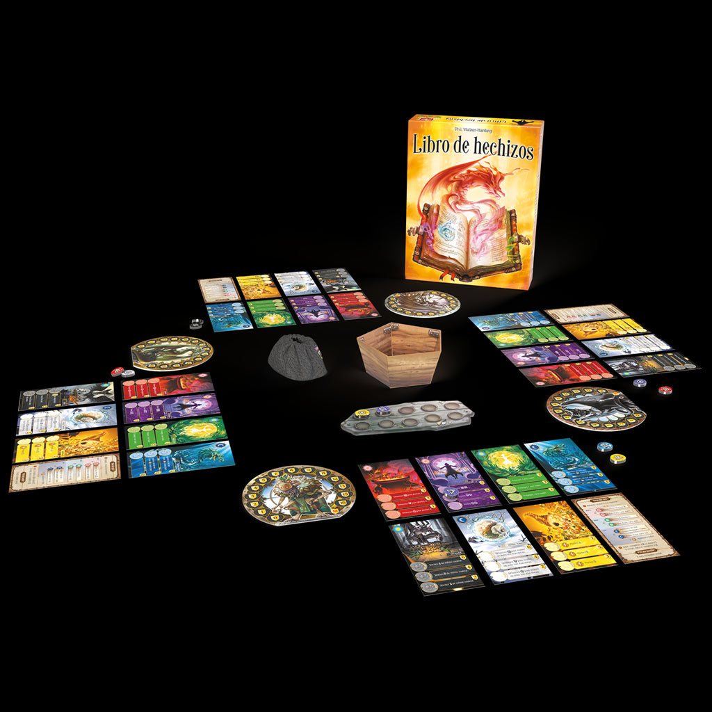 Juego de mesa libro de hechizos