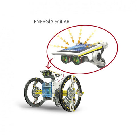 Kit 14 en 1 deqube robot construccion solar pegi 8