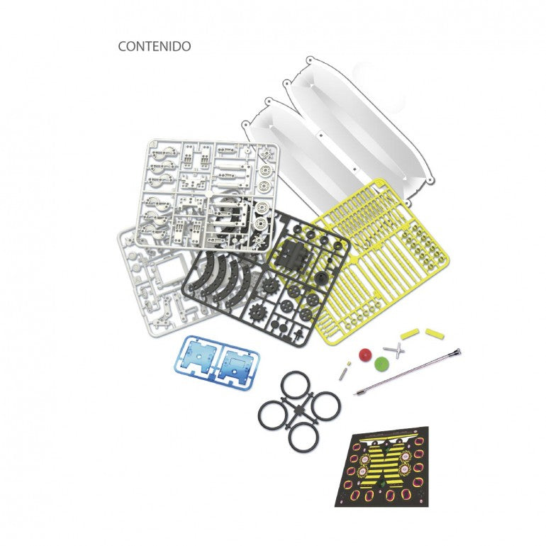 Kit 14 en 1 deqube robot construccion solar pegi 8