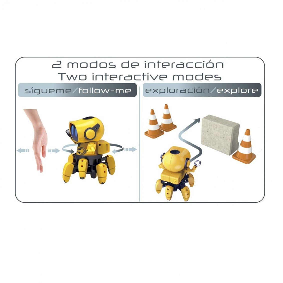 Robot deqube tobbie el robot