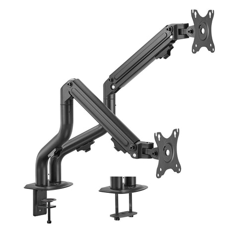 Soporte de escritorio ewent ew1534 para 2 monitores hasta 34pulgadas carga maxima 18kg