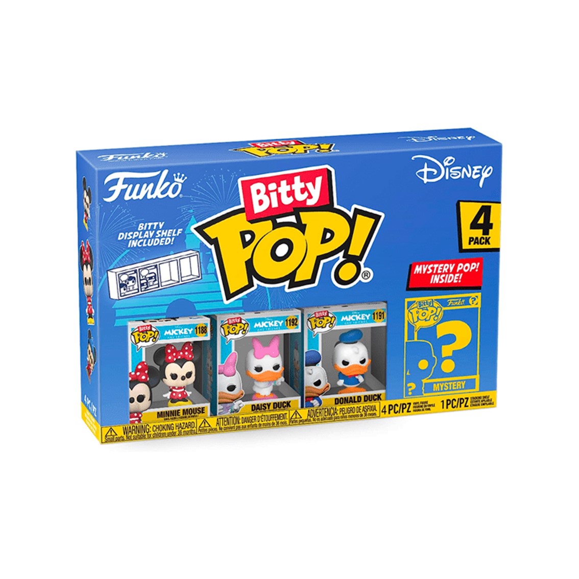 Bitty pop funko disney classic s1 12 variantes 4pk