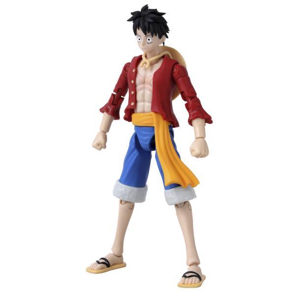 Figura bandai one piece anime heroes monkey d. luffy new version