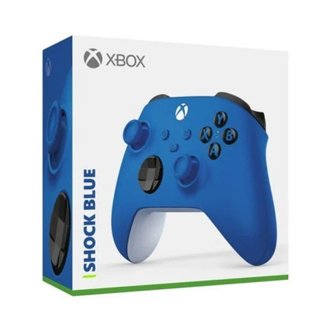 Mando xbox azul electrico