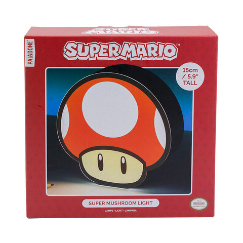 Lámpara de sobremesa paladone super mario mushroom